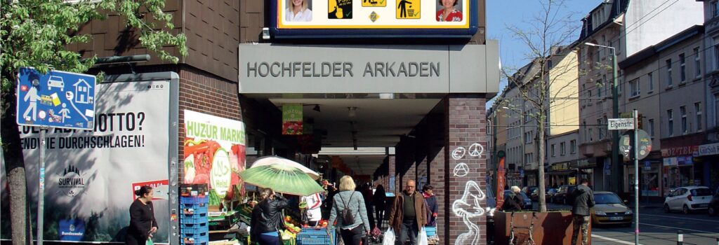 Stadtansicht Duisburg-hochfeld